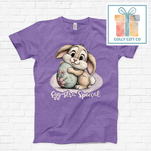 Egg-stra Special Easter Bunny T-Shirt (Bella Canvas)