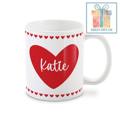 Personalized Wife Boss Mom Coffee or Tea Mug - Customized Gift for Mom with Her Name - Valentine's / Mother's Day / Mom's Birthday