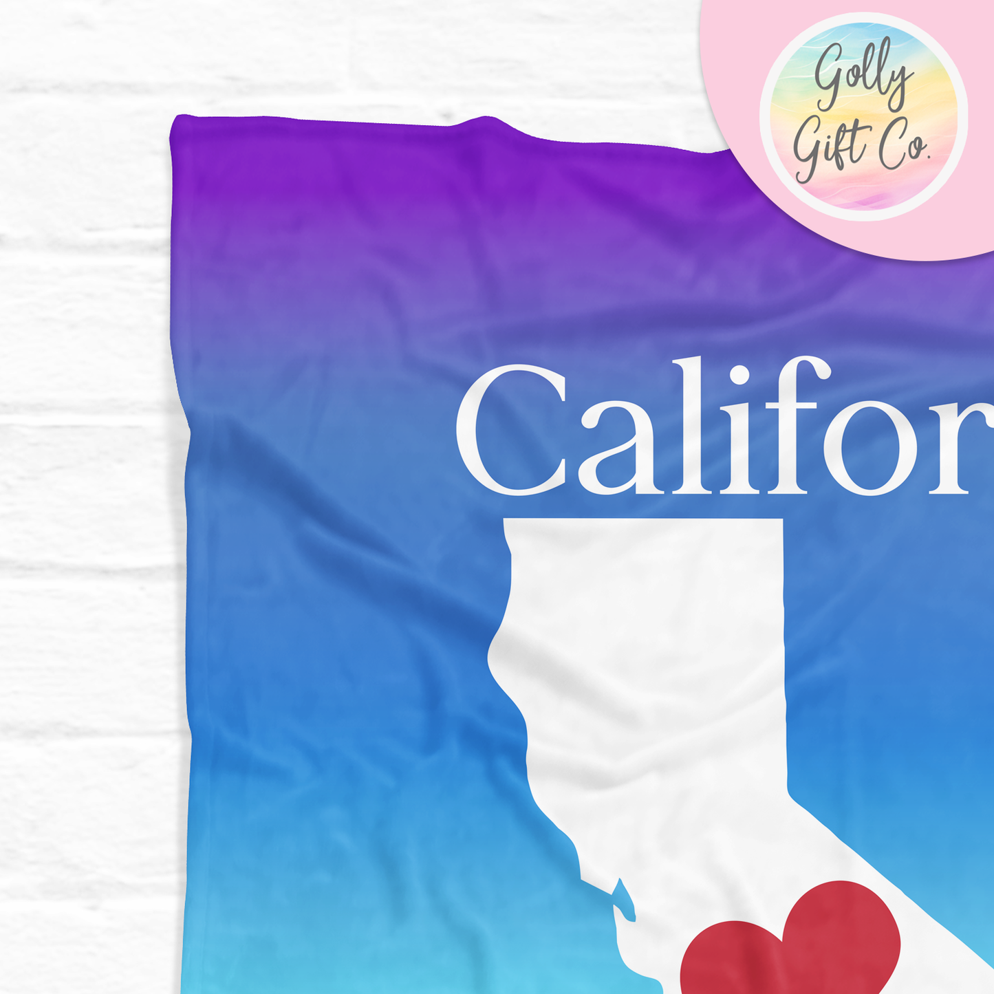 California Fleece Blanket - Home Sweet Home California Fleece Blanket for Born and Raised Native Californian People Who Call California Home